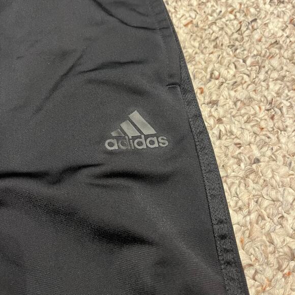 Adidas Men's Joggers Black Stripe Sz S Active Workout Track - Picture 5 of 6